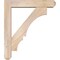 Ekena Millwork Balboa Craftsman Smooth Bracket w/ Offset Brace, Douglas Fir, 5 1/2"W x 26"D x 30"H BKT0604X26X30BOA04SDF - alternate 4